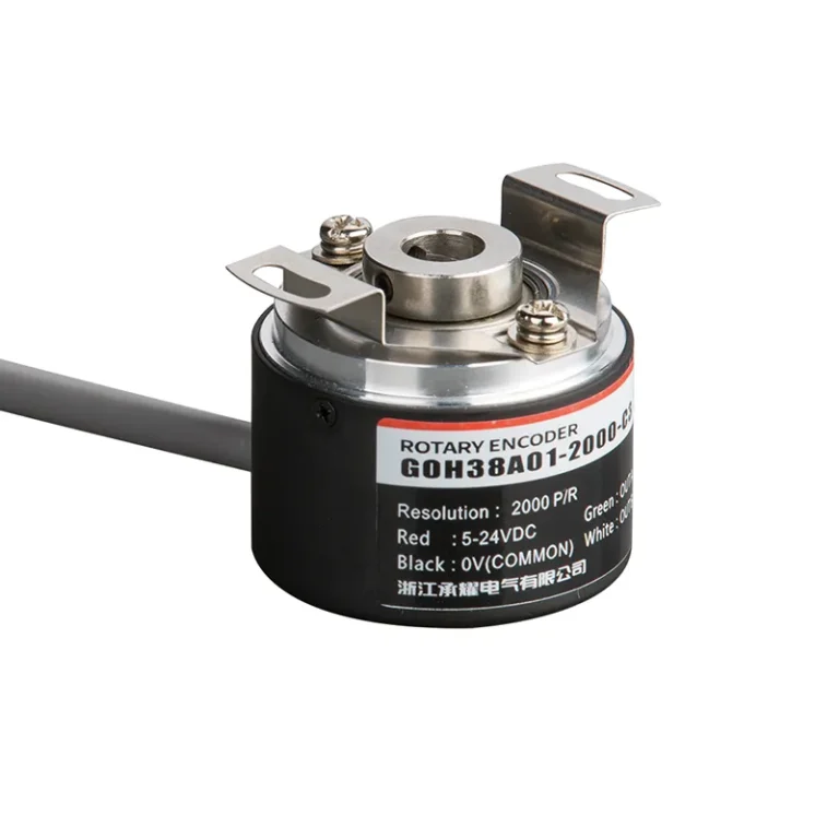 GOH38AO1 Incremental Rotary Encoder with Semi-Hollow Shaft Design