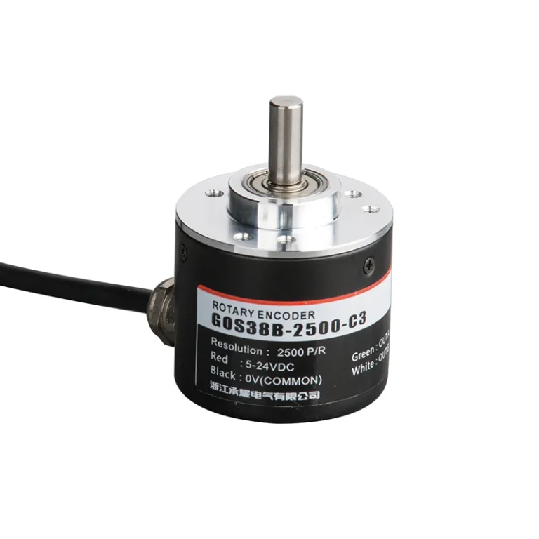 GOS38B Industrial Incremental Rotary Encoder with Multi-Resolution Output