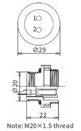 SD20 Series connectors