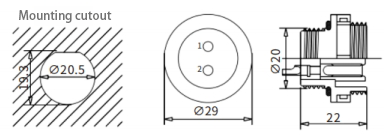 SD20 Series connectors1