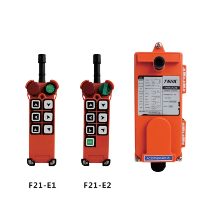 Wireless Crane Remote Control F21-E1, 6 Button Industrial Control