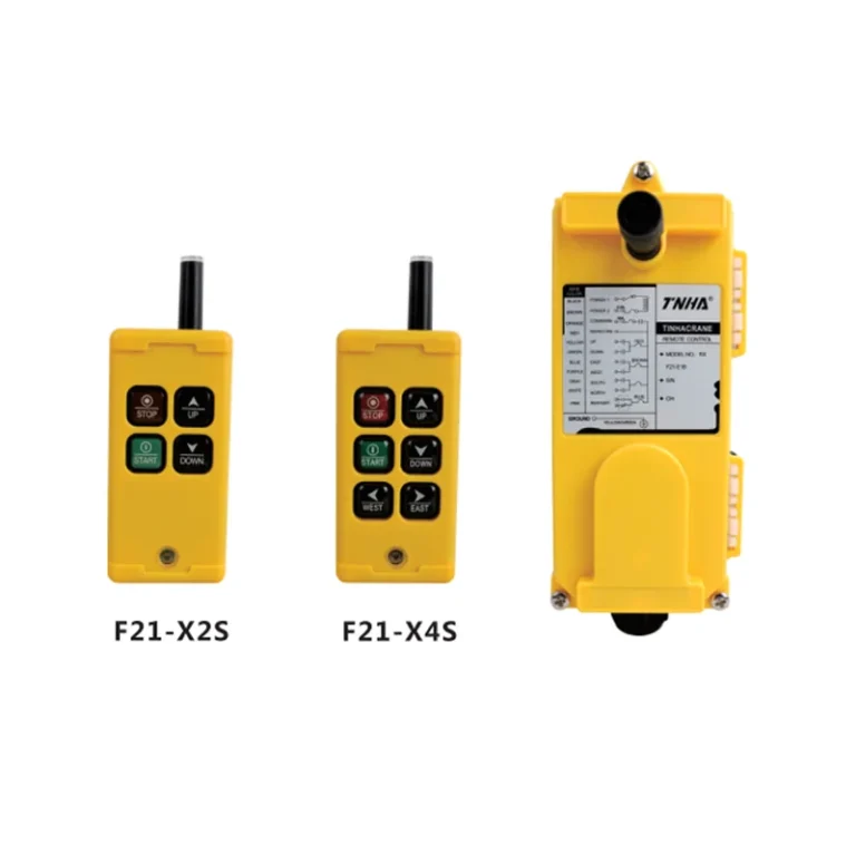 Hoist Crane Wireless Remote Control F21-X2S, 6 Button Industrial
