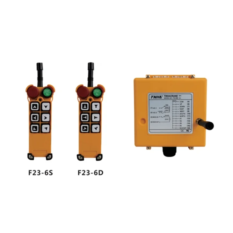EOT Crane Wireless Remote F23-6S, 6 Button Industrial Control