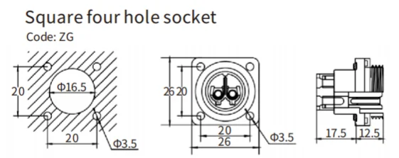 LD16 Series Aviation Connector 4