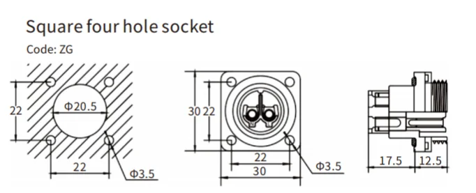 LD20 Series Aviation Connector 4