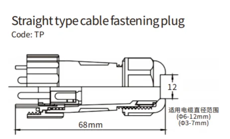 LD20 Series Aviation Connector 6