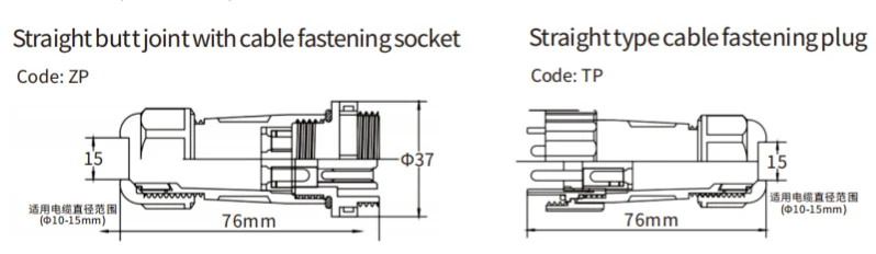 LD28 Series Aviation Connector 5
