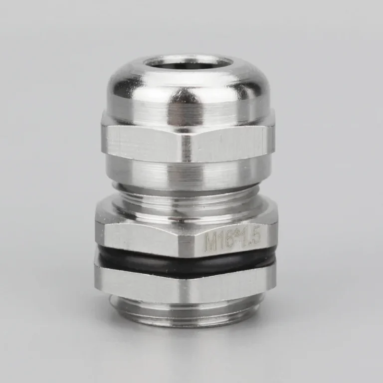 M16 Cable Gland – NBR Seal, IP68, Brass Body, Metric Thread