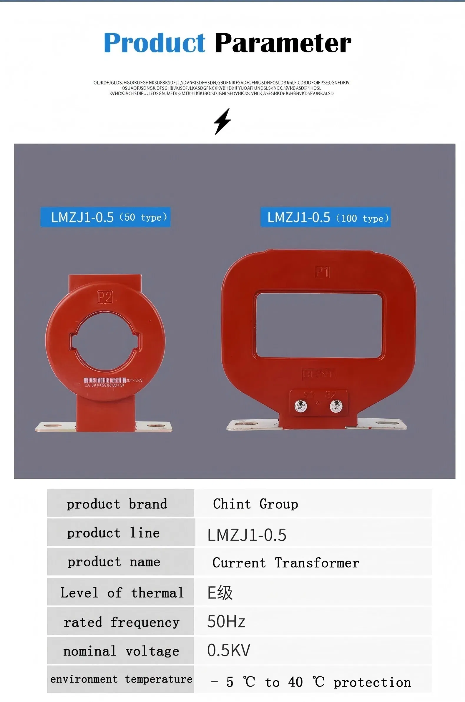 Current Transformer 5p10 Zero High Output Zero