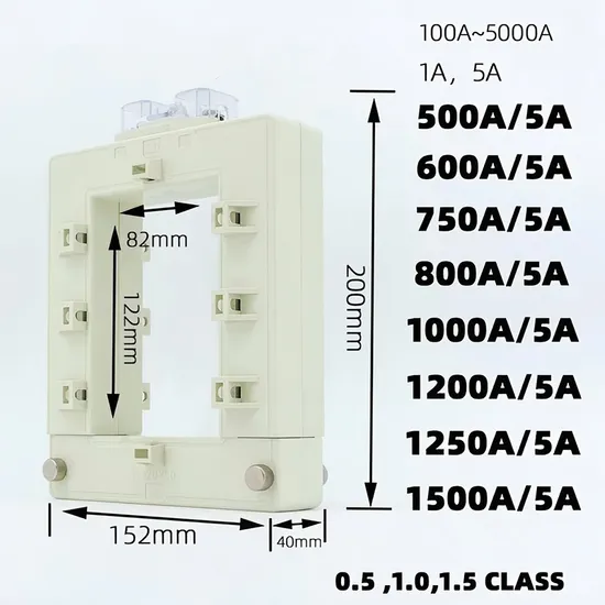 Low Voltage Current Transformer Core Bh Type Current Transformer (5)