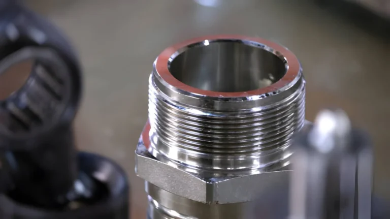 Brass Cable Gland Nickel-Plated IP68 Waterproof Industrial Grade