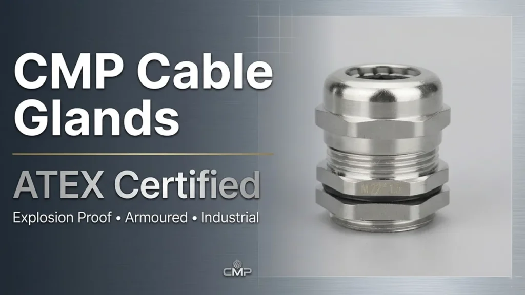 CMP Cable Glands ATEX Certified Explosion Proof Armoured Industrial