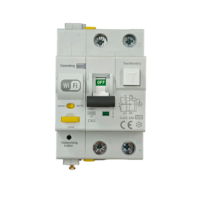 2P Intelligent Residual Current Circuit Breaker (2)