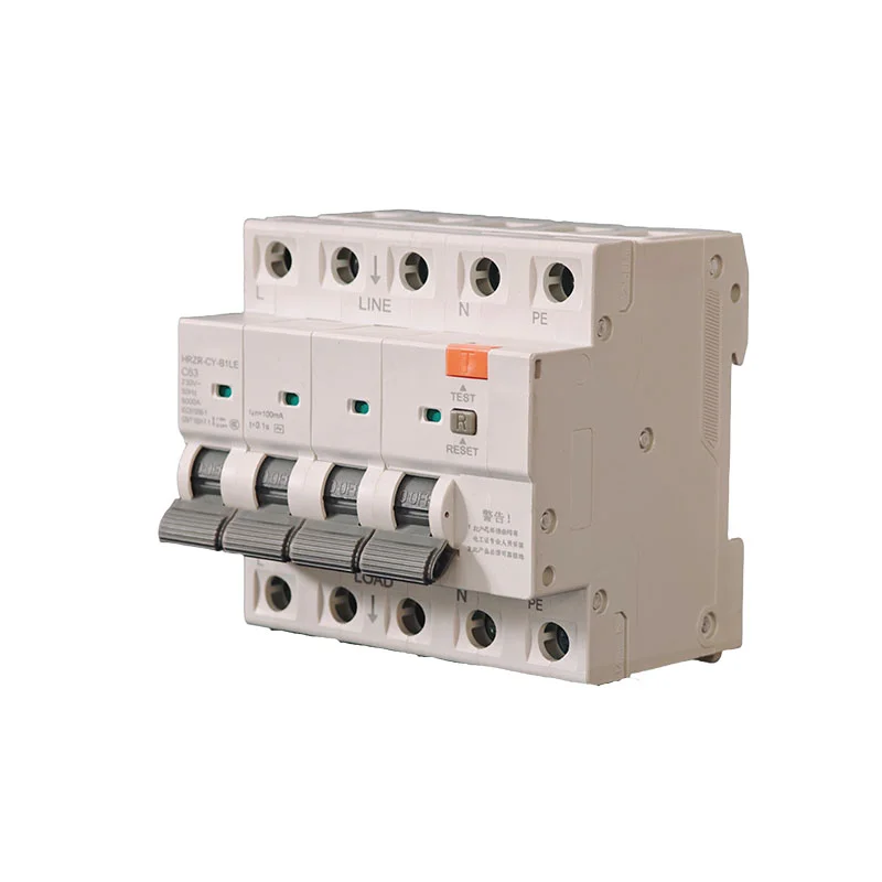 380V 4P Intelligent anti electric shock circuit breaker (1)