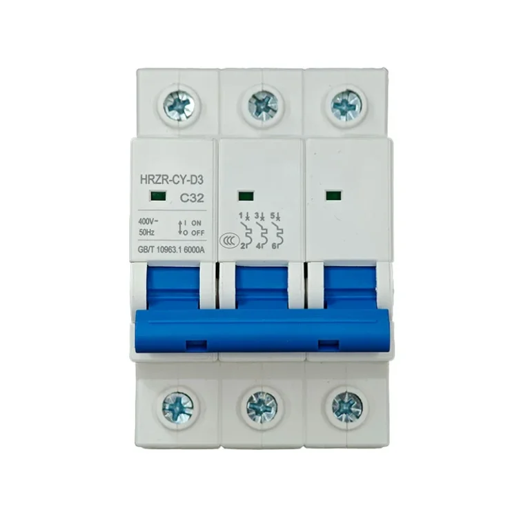 3P Miniature circuit breakers