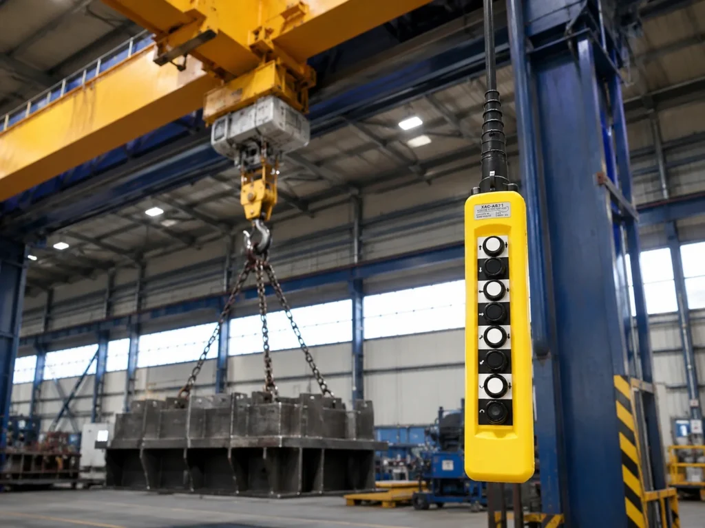 Explore XAC-A871 8 button crane pendant for buyer