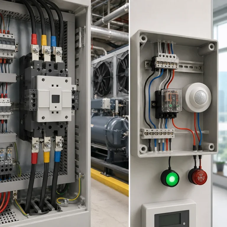 What’s The Real Difference Of AC Contactor And Relay?