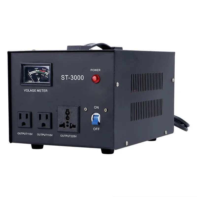 ST 3000VA 220V to 110V step down yoltage converter(3)