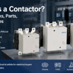 What Is a Contactor cover image showing an industrial AC contactor on a clean background