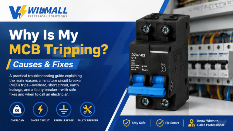 Why Is My MCB Tripping? Causes & Fixes