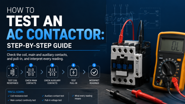 How to Test an AC Contactor: Step-by-Step Guide