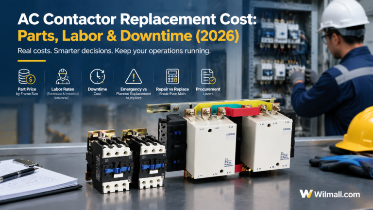 AC Contactor Replacement Cost: Parts, Labor & Downtime (2026)