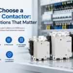 Cover image for a guide to choosing a modular contactor by seven specifications