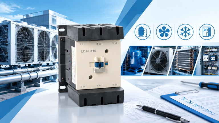 HVAC Contactor Guide: Types, Sizing & Replacement