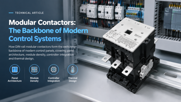 Modular Contactors: The Backbone of Modern Control Systems