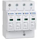 BRM7-40Y Type 2 surge protector, 4-pole, 385 V AC, 20 kA In, 40 kA Imax, 2.0 kV Up, plug-in cartridge on 35 mm DIN rail