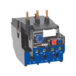 CR2-23 thermal overload relay, 23-40 A three-phase bimetal overload relay with 1NO+1NC auxiliary contact and plug-in mounting on 35 mm DIN rail
