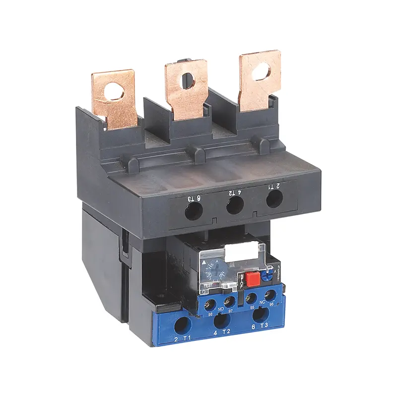 CR2-43 thermal overload relay, 80-150 A three-phase overload relay with 1NO+1NC auxiliary contact and independent mounting for the CC1 contactor range