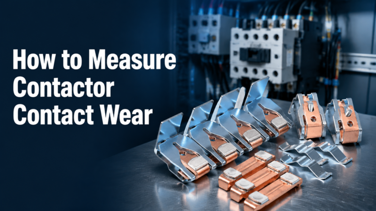 How to Measure Contactor Contact Wear: Resistance, Thickness & When to Replace