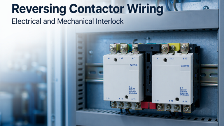 Reversing Contactor Wiring: Electrical and Mechanical Interlock Done Right