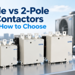 1-pole vs 2-pole AC contactors for HVAC: how to choose